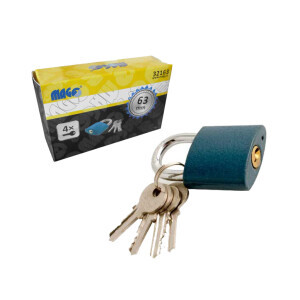 Magg Zámek visací litina 63mm (6/bal 36/krt)
