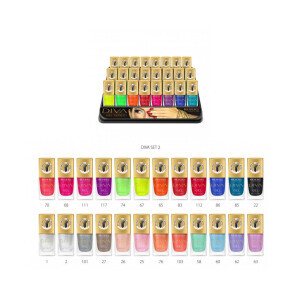 Revers Nail polish Diva Gel Effect 10ml set II (24/bal 288/krt)