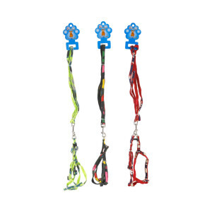 Postroj s vodítkem pro psy 1,2m (12/bal 240/krt)