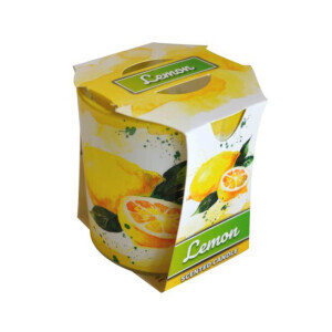 Admit Svíčka ve skle 90g Lemon (6/krt)
