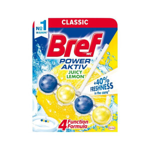Bref 50g WC závěs Power A. Lemon (10/krt)
