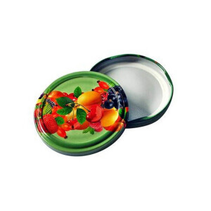 Toro Víčko zavařovací 10ks 6,8cm Chequer (80/krt)