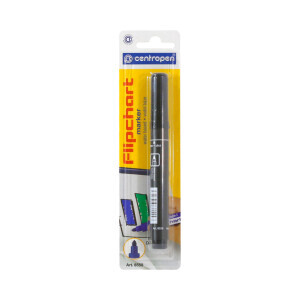 Centropen Značkovač Flipchart 8550 BL Black (20/bal 200/krt)