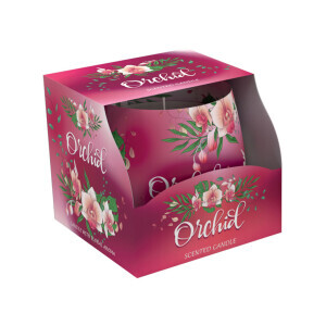 Santo 100g svíčka ve skle Orchid (12/krt)