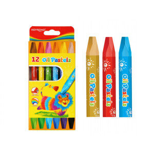 Keyroad Pastelky olejové 12ks (12/bal 96/krt)