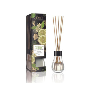 Pure Essence 25ml Vonné tyčinky Bergamot&Amber (48/krt)