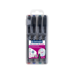 Centropen Popisovač CD 4616 4ks etui (10/bal 50/krt)
