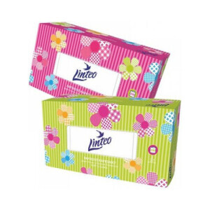 Linteo Box papír.kapesník 200ks 2-vrstvý (15/krt)
