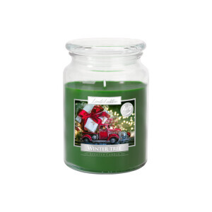 Bispol Svíčka v dóze SND99/500g Winter Tree (6/krt)