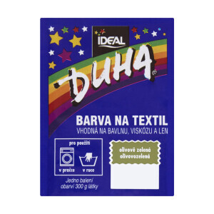 Duha Barva na textil olivově zelená č.39 (18/krt)
