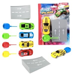 Toi-Toys  výstřelovací auto sada(72ks/krt)