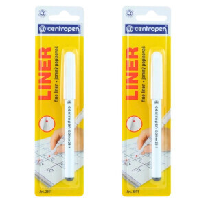 Centropen Popisovač Liner 2811 modrý (10/bal 200/krt)