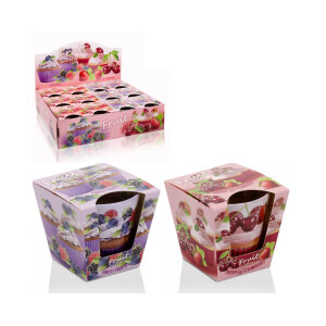 Bartek 115g Svíčka ve skle Fruit Muffins (12/krt)