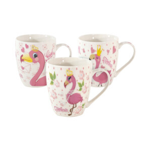 Hrnek keramika 330ml Flamingo (12/bal 72/krt)
