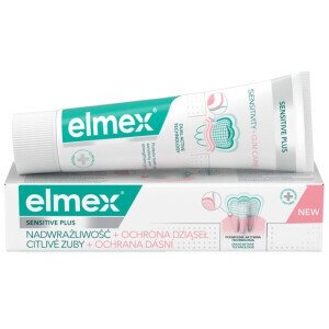 Elmex 75ml ZP CZ Sensitive Sensitivity+Gums(12/krt)