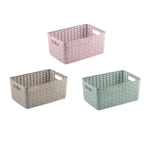 P.Forte Košík plast Rattan 10l SURT (12/krt)