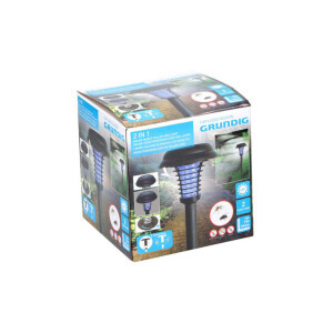 Grundig Solární lampa a lapač hmyzu 2v1 (12/krt)