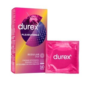 Durex Kondom 10ks Plesure Max (6/bal)