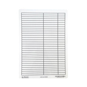 Herlitz Podložka do sešitu A4 linka/PE (100/bal)