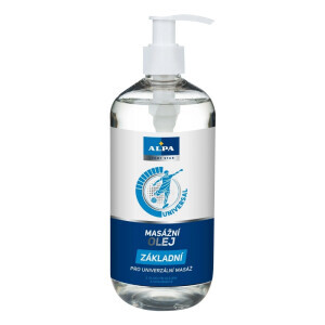 Alpa 500ml masážní olej základní (6/krt)
