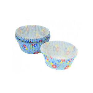 Cukrářské košíčky 5*3cm 40ks balónky (50/krt)