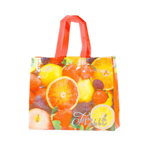 Nákupní taška 33*27*10cm Fruits (12/bal 1200/krt)