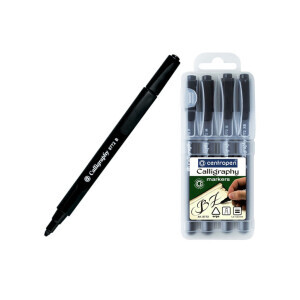 Centropen Popisovač Calligraphy 4ks etui (10/bal 50/krt)