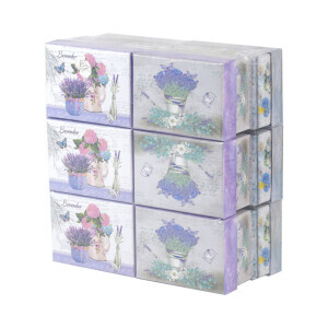 Dárková krabice 11*7,5*5,5cm Flowers (12/bal 216/krt)