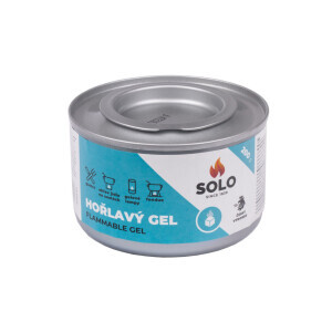 Solo Hořlavý gel v plechovce 200g (24/krt)