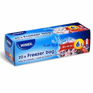 Sáčky do mrazničky 28*45cm 6l/20ks (100/krt)