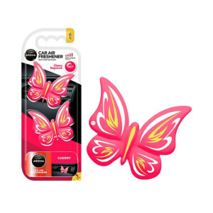 Aroma Car Butterflies Cherry (10/krt)