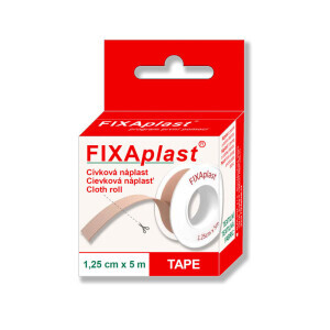 Fixaplast Náplast cívka 1,25cm*5m (20/bal)