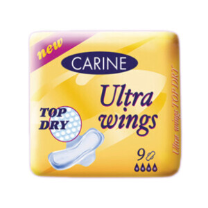 Carin vložky Ultra Wings TD 9ks 