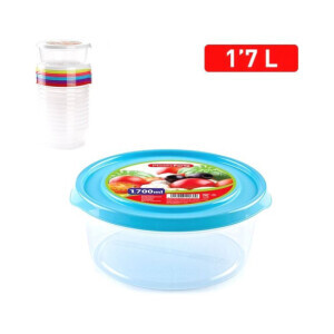 P.Forte Dóza plast Basic kul.1,7l Color (12/bal)