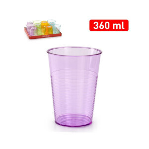 P.Forte Kelímek plast 360ml PS (12/bal)