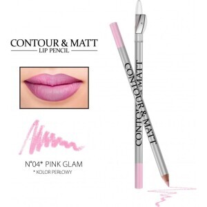 Revers Lip Pencil Contour&Matt No 4 Pink Glam 2g(12/bal 144/krt)