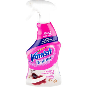 VANISH Oxi Action sprej na koberce a čalounění - odstraňovač skvrn 500 ml