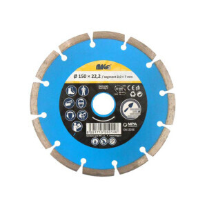 Diamantový kotouč segmentový 150x22,2mm