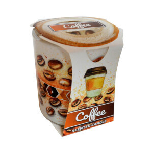 Admit Svíčka ve skle 90g Coffee (6/krt)