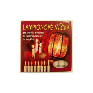 Svíčky lampionové 9,5cm/8ks (32/krt)