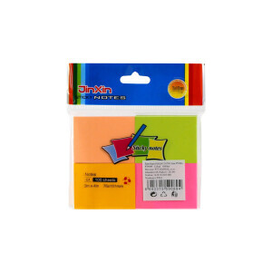 Samolepicí bloček 7,6*10,1cm 4*100x (12/bal 480/krt)