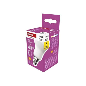 Emos Žárovka LED CLS R50 4,2W E14 NW (10bal 60/krt)