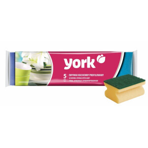 York Houba na nádobí tvarovaná 5ks (40/krt)