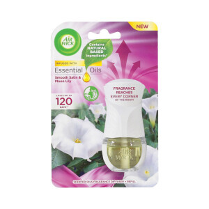 Airwick 19ml Electric komplet New Jemný satén a měsíční lilie (6/krt)
