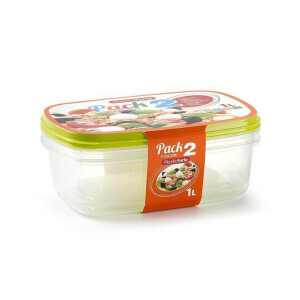 P.Forte Dóza plast pack obdél.2*1l Color (12/bal)