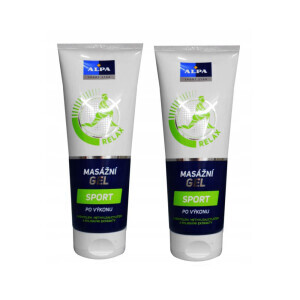Alpa 210ml Masážní gel tuba Sport (10/krt)