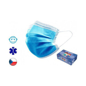 General PP Rouška dětská 3-vrstvá Blue (25/bal 2100/krt)
