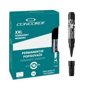Concorde Popisovač XXL Black (10/bal 100/krt)