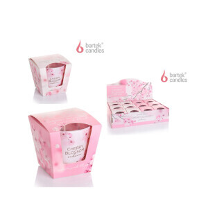 Bartek 115g Svíčka ve skle Cherry Blossom (12/krt)