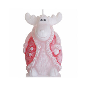 Bartek Svíčka Christmas Renifer 125 Red (12/krt)